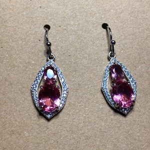 Bomb Party Pink Dangle Earrings